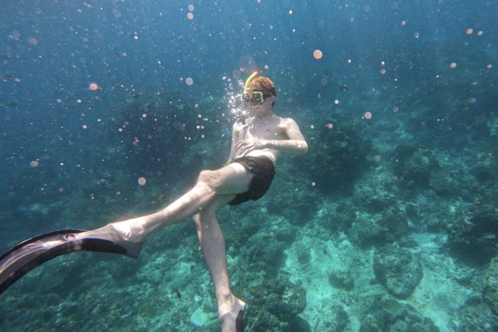 Snorkelen is een van de leukste dingen om te doen op Nusa Penida.